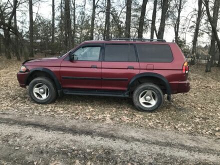 Мицубиси Паджеро Спорт 2002 в Малине на Automoto.ua Красный Мицубиси Паджеро Спорт, объемом двигателя 3 л и пробегом 350 тыс. км за 5100 $, фото 1 на Automoto.ua