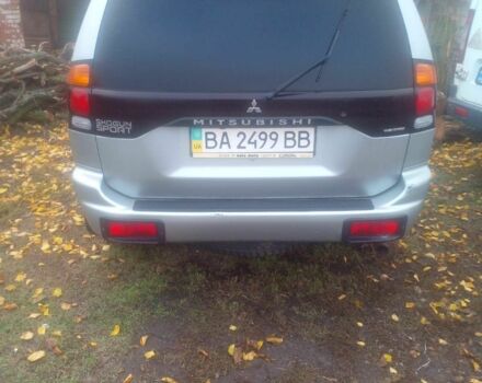 Серый Мицубиси Паджеро Спорт, объемом двигателя 3 л и пробегом 280 тыс. км за 3788 $, фото 2 на Automoto.ua