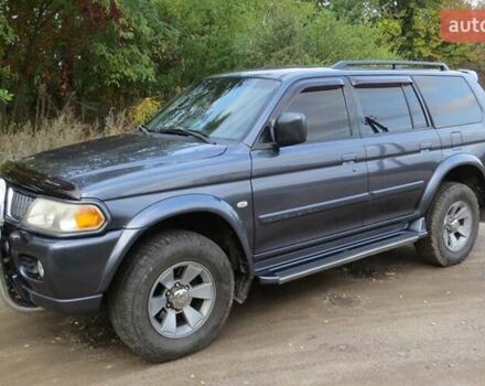 Серый Мицубиси Паджеро Спорт, объемом двигателя 2.97 л и пробегом 220 тыс. км за 10500 $, фото 1 на Automoto.ua