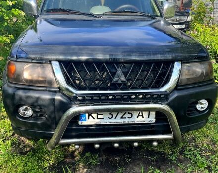 Синий Мицубиси Паджеро Спорт, объемом двигателя 3 л и пробегом 370 тыс. км за 8000 $, фото 1 на Automoto.ua