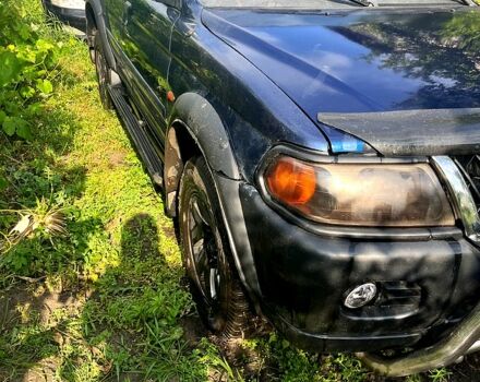 Синий Мицубиси Паджеро Спорт, объемом двигателя 3 л и пробегом 370 тыс. км за 8000 $, фото 2 на Automoto.ua