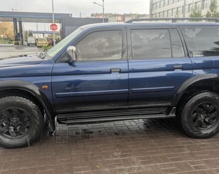 Мицубиси Паджеро Спорт 2000 в Днепре (Днепропетровске) на Automoto.ua Синий Мицубиси Паджеро Спорт, объемом двигателя 3 л и пробегом 370 тыс. км за 6500 $, фото 4 на Automoto.ua