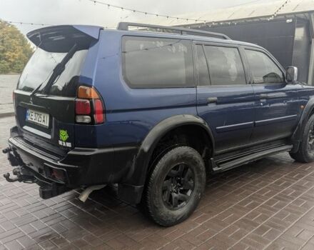 Мицубиси Паджеро Спорт 2000 в Днепре (Днепропетровске) на Automoto.ua Синий Мицубиси Паджеро Спорт, объемом двигателя 3 л и пробегом 370 тыс. км за 6500 $, фото 6 на Automoto.ua