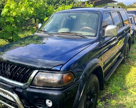 Синий Мицубиси Паджеро Спорт, объемом двигателя 3 л и пробегом 370 тыс. км за 8000 $, фото 4 на Automoto.ua
