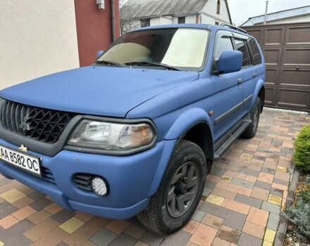 Синий Мицубиси Паджеро Спорт, объемом двигателя 3 л и пробегом 332 тыс. км за 6200 $, фото 1 на Automoto.ua