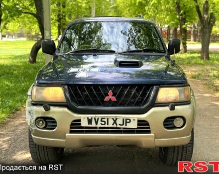 Синій Міцубісі Паджеро Спорт, об'ємом двигуна 2.5 л та пробігом 189 тис. км за 3700 $, фото 1 на Automoto.ua