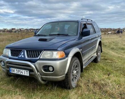 Синій Міцубісі Паджеро Спорт, об'ємом двигуна 3 л та пробігом 344 тис. км за 6800 $, фото 7 на Automoto.ua