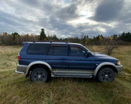Синій Міцубісі Паджеро Спорт, об'ємом двигуна 3 л та пробігом 344 тис. км за 6800 $, фото 1 на Automoto.ua