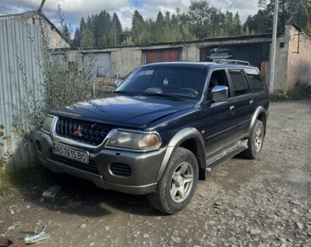 Синий Мицубиси Паджеро Спорт, объемом двигателя 3 л и пробегом 255 тыс. км за 4800 $, фото 1 на Automoto.ua