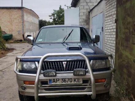 Синій Міцубісі Паджеро Спорт, об'ємом двигуна 2.5 л та пробігом 3 тис. км за 3500 $, фото 1 на Automoto.ua