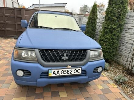 Синій Міцубісі Паджеро Спорт, об'ємом двигуна 3 л та пробігом 332 тис. км за 6200 $, фото 1 на Automoto.ua