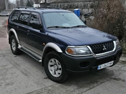 Синій Міцубісі Паджеро Спорт, об'ємом двигуна 3 л та пробігом 251 тис. км за 5200 $, фото 1 на Automoto.ua