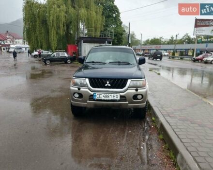 Синий Мицубиси Паджеро Спорт, объемом двигателя 3 л и пробегом 348 тыс. км за 7850 $, фото 1 на Automoto.ua