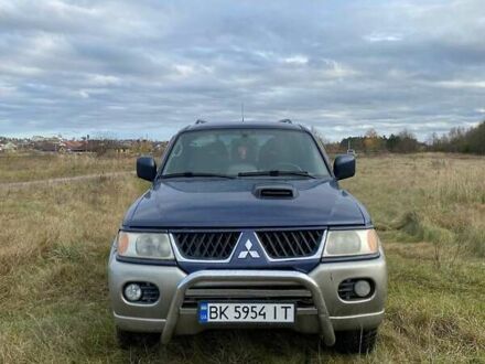 Синій Міцубісі Паджеро Спорт, об'ємом двигуна 3 л та пробігом 344 тис. км за 6800 $, фото 1 на Automoto.ua