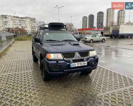 Синій Міцубісі Паджеро Спорт, об'ємом двигуна 2.5 л та пробігом 169 тис. км за 8200 $, фото 1 на Automoto.ua