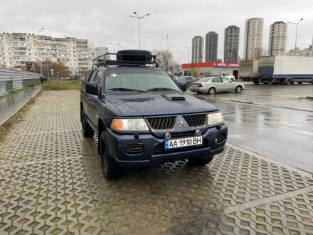 Синий Мицубиси Паджеро Спорт, объемом двигателя 2.5 л и пробегом 169 тыс. км за 8200 $, фото 1 на Automoto.ua