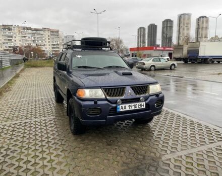Синий Мицубиси Паджеро Спорт, объемом двигателя 2.5 л и пробегом 169 тыс. км за 8200 $, фото 1 на Automoto.ua