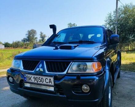 Синій Міцубісі Паджеро Спорт, об'ємом двигуна 2.5 л та пробігом 186 тис. км за 11200 $, фото 1 на Automoto.ua