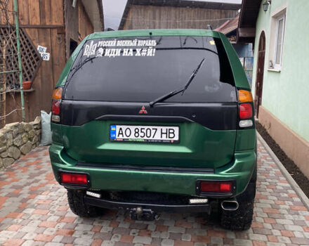 Зеленый Мицубиси Паджеро Спорт, объемом двигателя 2.5 л и пробегом 314 тыс. км за 9000 $, фото 2 на Automoto.ua