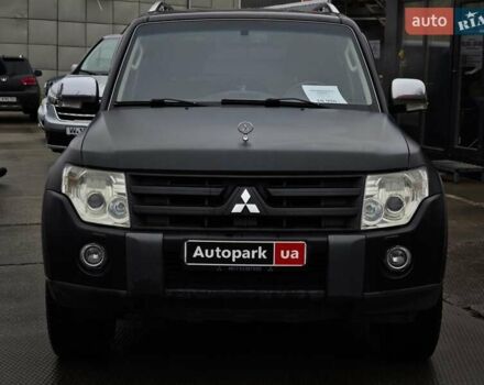 Черный Мицубиси Паджеро Вагон, объемом двигателя 3.8 л и пробегом 219 тыс. км за 10990 $, фото 1 на Automoto.ua