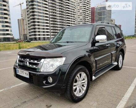 Черный Мицубиси Паджеро Вагон, объемом двигателя 3.83 л и пробегом 190 тыс. км за 13400 $, фото 1 на Automoto.ua