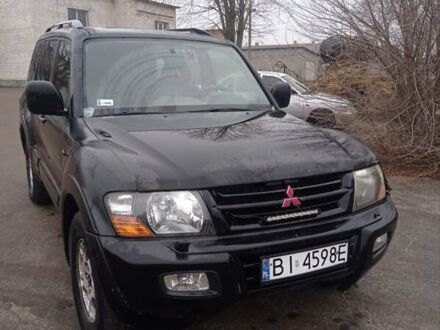 Черный Мицубиси Паджеро Вагон, объемом двигателя 3.2 л и пробегом 300 тыс. км за 4200 $, фото 1 на Automoto.ua