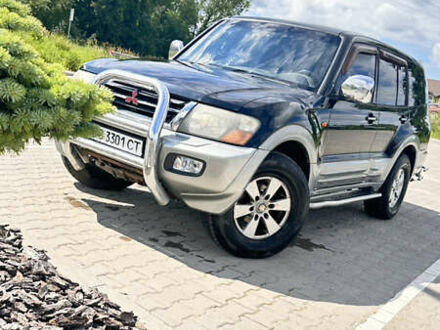 Черный Мицубиси Паджеро Вагон, объемом двигателя 3.5 л и пробегом 455 тыс. км за 6500 $, фото 1 на Automoto.ua