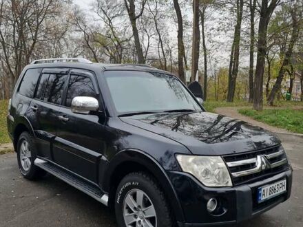 Черный Мицубиси Паджеро Вагон, объемом двигателя 2.97 л и пробегом 229 тыс. км за 10100 $, фото 1 на Automoto.ua