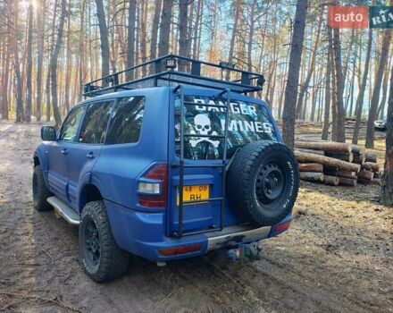 Синий Мицубиси Паджеро Вагон, объемом двигателя 3.2 л и пробегом 200 тыс. км за 4500 $, фото 10 на Automoto.ua