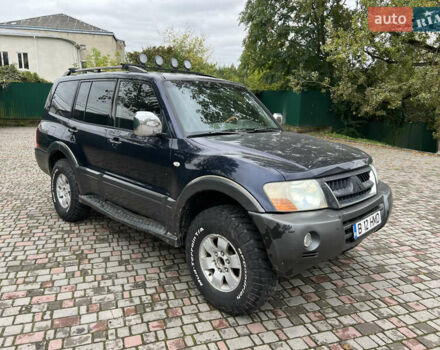 Синий Мицубиси Паджеро Вагон, объемом двигателя 3.2 л и пробегом 230 тыс. км за 5300 $, фото 5 на Automoto.ua