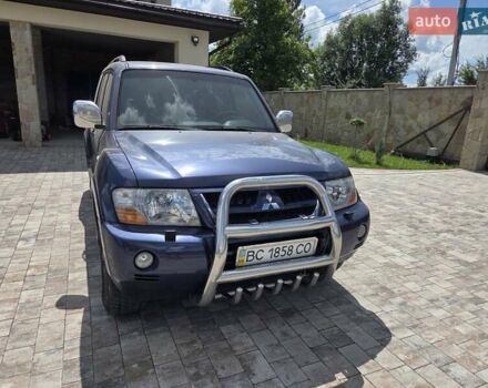Синий Мицубиси Паджеро Вагон, объемом двигателя 3.5 л и пробегом 298 тыс. км за 7250 $, фото 3 на Automoto.ua