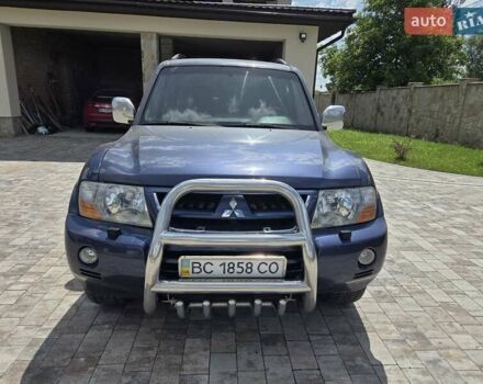 Синий Мицубиси Паджеро Вагон, объемом двигателя 3.5 л и пробегом 298 тыс. км за 7250 $, фото 7 на Automoto.ua