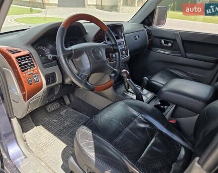 Синий Мицубиси Паджеро Вагон, объемом двигателя 3.5 л и пробегом 298 тыс. км за 7250 $, фото 15 на Automoto.ua