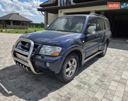 Синий Мицубиси Паджеро Вагон, объемом двигателя 3.5 л и пробегом 298 тыс. км за 7250 $, фото 2 на Automoto.ua