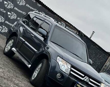 Синий Мицубиси Паджеро Вагон, объемом двигателя 3 л и пробегом 221 тыс. км за 9800 $, фото 3 на Automoto.ua