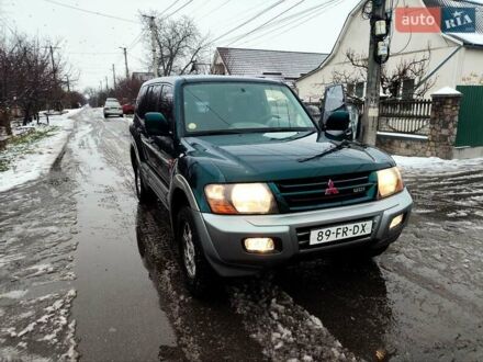 Зелений Міцубісі Паджеро Вагон, об'ємом двигуна 3.5 л та пробігом 230 тис. км за 3700 $, фото 1 на Automoto.ua