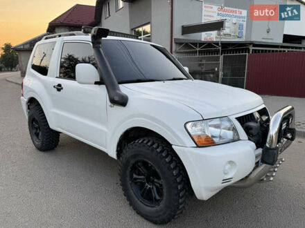 Мицубиси Паджеро 2003 в Тячеве на Automoto.ua Белый Мицубиси Паджеро, объемом двигателя 2.5 л и пробегом 230 тыс. км за 9800 $, фото 1 на Automoto.ua