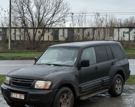 Чорний Міцубісі Паджеро, об'ємом двигуна 3.2 л та пробігом 220 тис. км за 3500 $, фото 1 на Automoto.ua