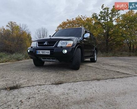 Черный Мицубиси Паджеро, объемом двигателя 3 л и пробегом 268 тыс. км за 8500 $, фото 1 на Automoto.ua