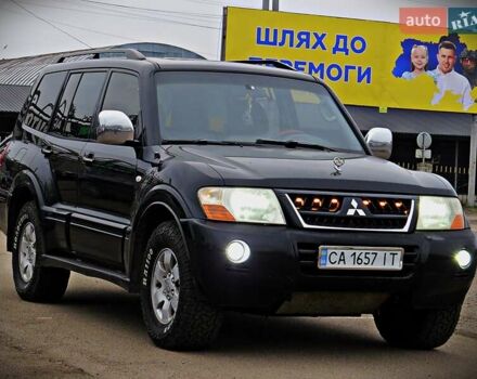 Черный Мицубиси Паджеро, объемом двигателя 2.97 л и пробегом 317 тыс. км за 7500 $, фото 1 на Automoto.ua