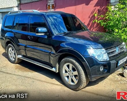 Черный Мицубиси Паджеро, объемом двигателя 3.8 л и пробегом 278 тыс. км за 11200 $, фото 1 на Automoto.ua