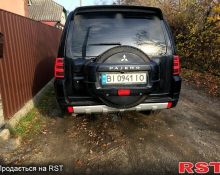 Черный Мицубиси Паджеро, объемом двигателя 3 л и пробегом 364 тыс. км за 12400 $, фото 2 на Automoto.ua