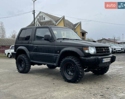 Черный Мицубиси Паджеро, объемом двигателя 2.8 л и пробегом 222 тыс. км за 7700 $, фото 1 на Automoto.ua