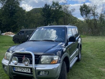 Міцубісі Паджеро 2000 у Тячеве на Automoto.ua Чорний Міцубісі Паджеро, об'ємом двигуна 3.2 л та пробігом 289 тис. км за 6900 $, фото 1 на Automoto.ua