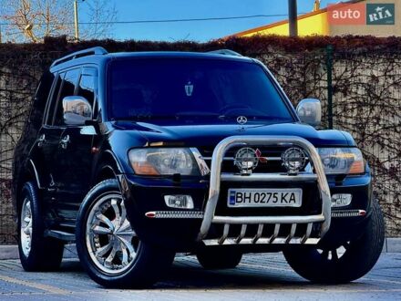 Черный Мицубиси Паджеро, объемом двигателя 3.5 л и пробегом 190 тыс. км за 6999 $, фото 1 на Automoto.ua