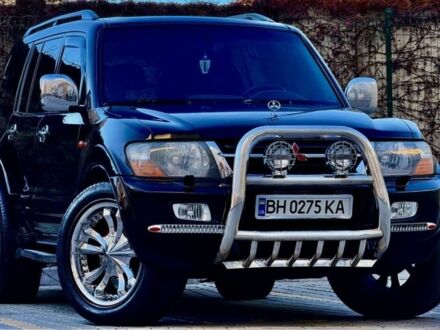 Чорний Міцубісі Паджеро, об'ємом двигуна 3.5 л та пробігом 190 тис. км за 8500 $, фото 1 на Automoto.ua