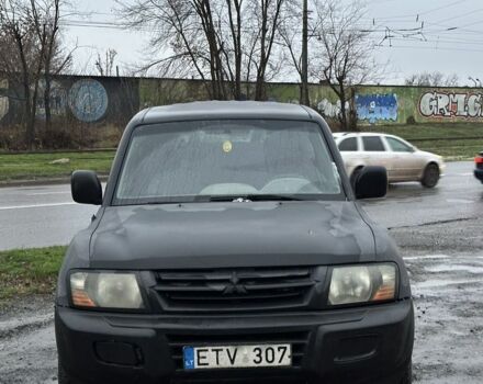 Чорний Міцубісі Паджеро, об'ємом двигуна 3.2 л та пробігом 220 тис. км за 3500 $, фото 1 на Automoto.ua