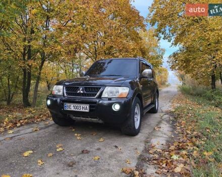 Черный Мицубиси Паджеро, объемом двигателя 3 л и пробегом 268 тыс. км за 8500 $, фото 1 на Automoto.ua