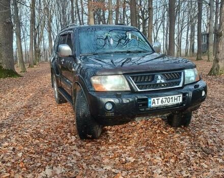 Черный Мицубиси Паджеро, объемом двигателя 3.5 л и пробегом 182 тыс. км за 7800 $, фото 1 на Automoto.ua