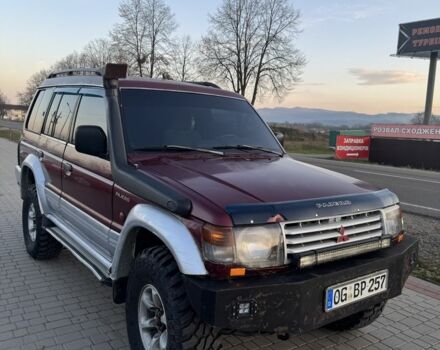 Красный Мицубиси Паджеро, объемом двигателя 2.5 л и пробегом 250 тыс. км за 5700 $, фото 14 на Automoto.ua